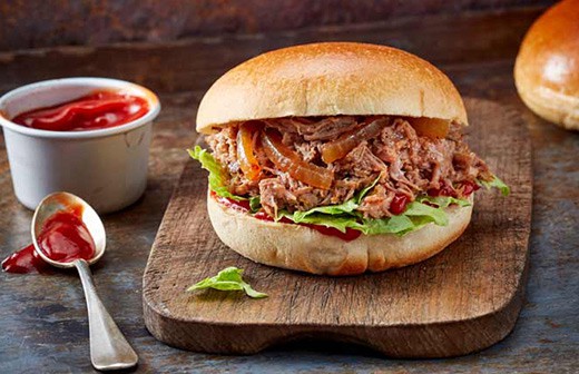 Thermomix broodje pulled pork