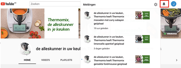 meldingen video's youtube zien