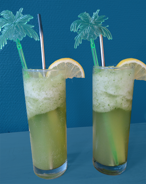 Thermomix komkommer tonic mocktail
