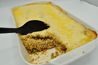 Vegetarische ovenschotem met quinoa in thermomix