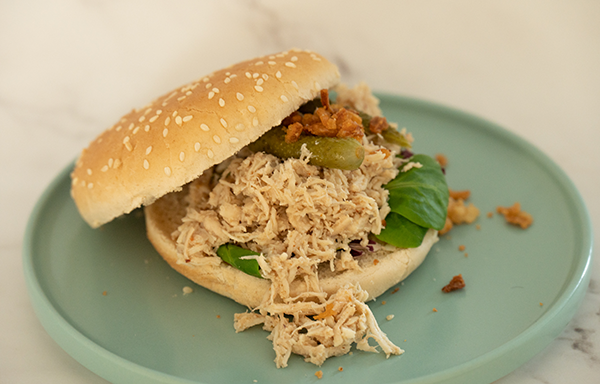 Thermomix pulled chicken