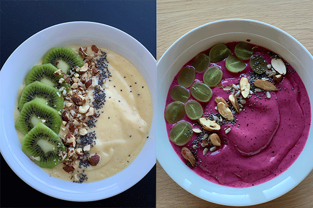 smoothiebowls in de Thermomix