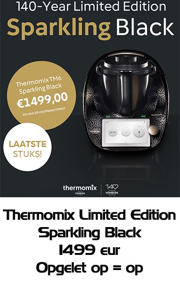 TM6 Sparkling Black (Limited Edition) - Thermomix Benelux Shop en