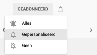 instellen meldingen op youtube